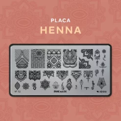 Placa de Stamping Henna #72