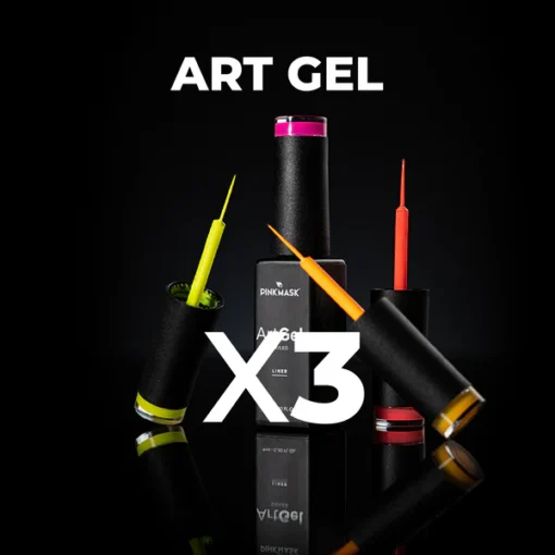 Nail Art Gel x 3